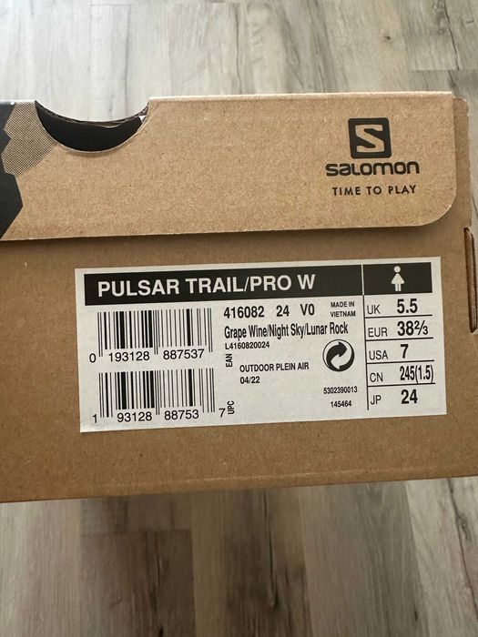 Pantofi alergare Salomon PULSAR TRAIL PRO (Marime 38 2/3)