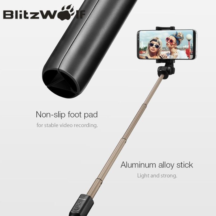 Монопод + штатив BlitzWolf Tripod Selfie Stick