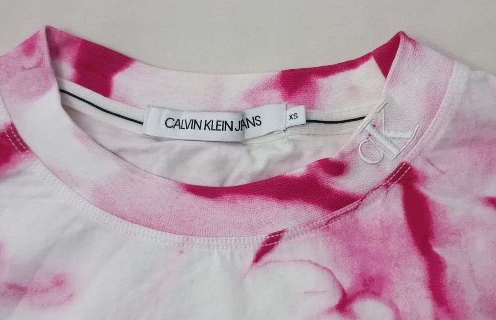Calvin Klein Jeans Tee оригинална тениска XS памучна фланелка