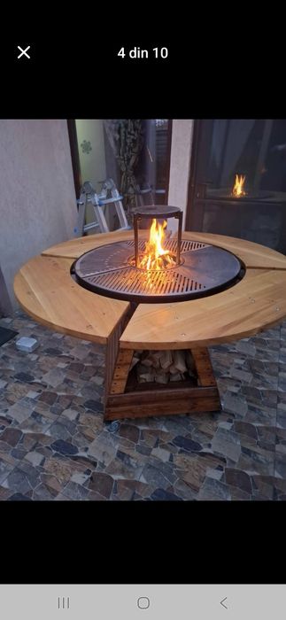 Gratar profesional.cuptor Gril  friptură