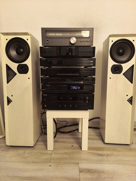 Sistem audio cu Onkyo TX8050 Grundig  T8200 Kenwood FineArts