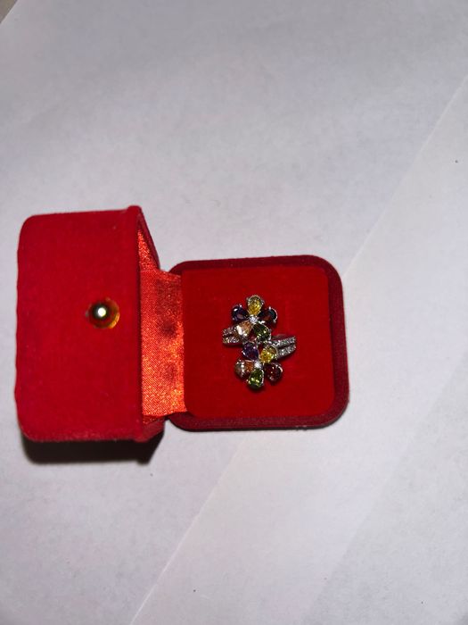 Кольцо серебро 925