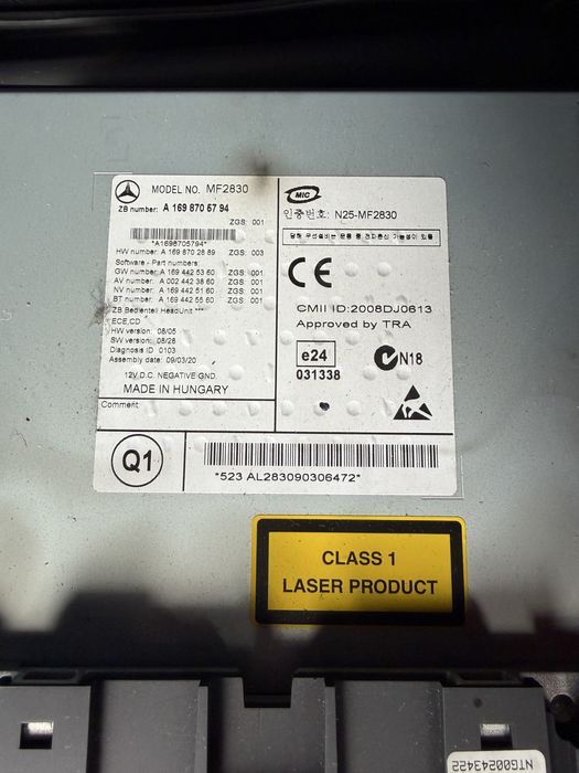 CD player original Mercedes