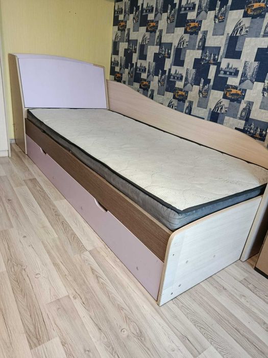 Легло сандвич с два матрака и ракла 200/90