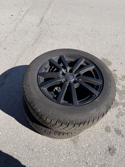 Джанти с зимни гуми за Touareg / Q7 / Cayenne / Mercedes / Seat / VW / Volkswagen и ВАГ ГРУП