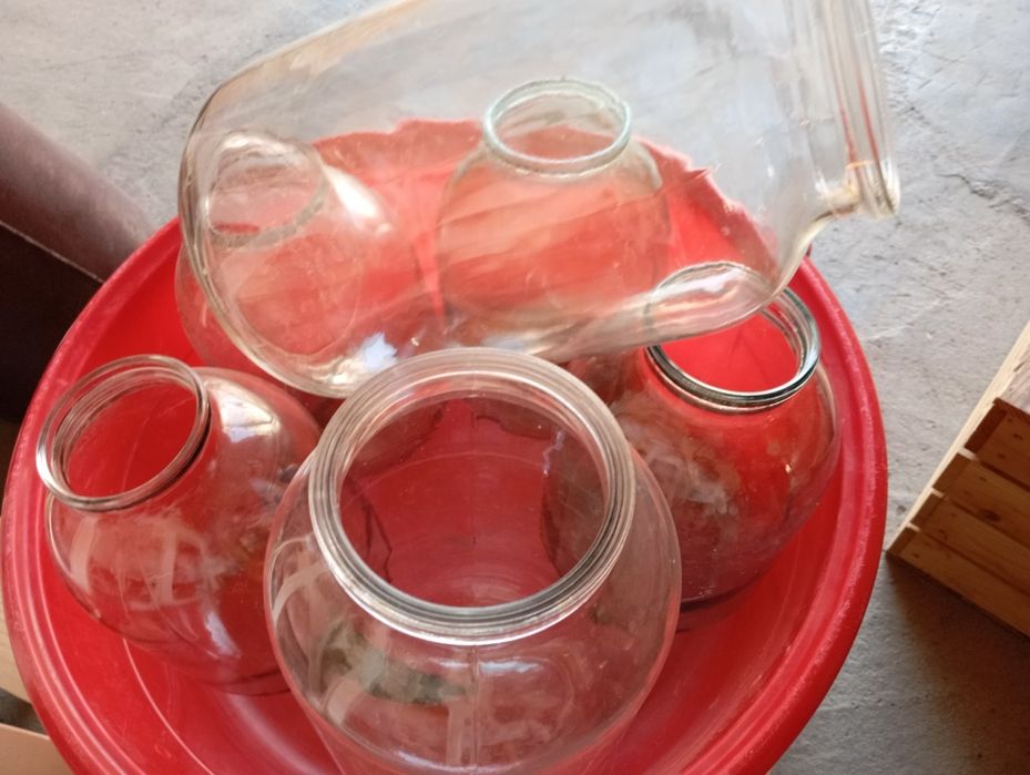 Банки разные 3 л.   1л.   0.5л