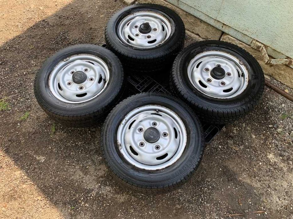 Джанти + ЗИМНИ ГУМИ 195/70/15C 15 5x160 за БУС Ford Transit(2000-2024)