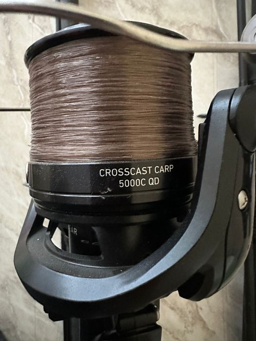 Шаранджийски въдици с макари