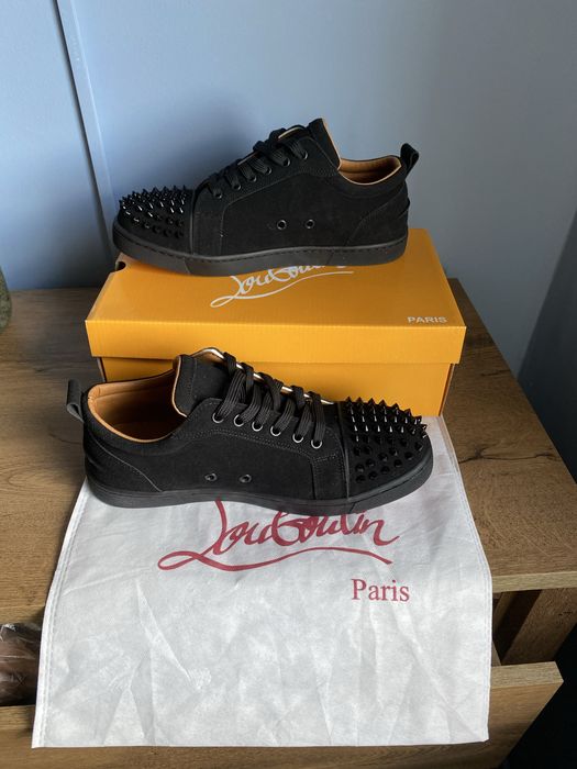 Adidaşi Louboutin Spikes Black | Cutie+Dust bag