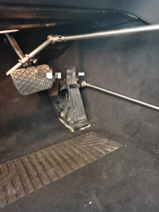 Ручное управление Газ и Тормоза Газ билан Тормозди Колда Бошкарув