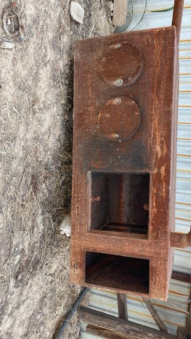 Газовые котел. Көмірменде жанады