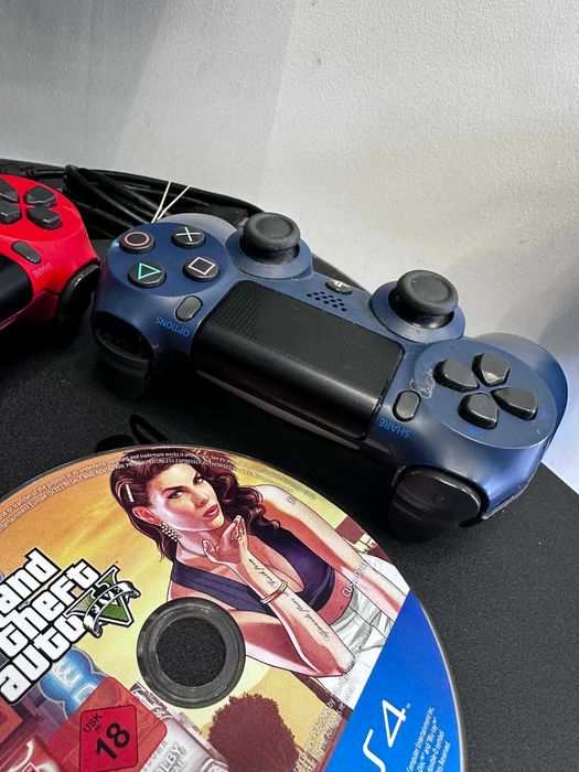 Конзола PlayStation 4 Slim, 500GB HDD, черна