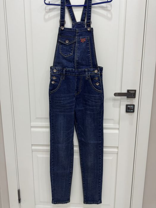 Джинсовый комбинезон для подростков