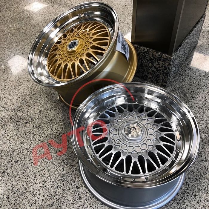 15 Джанти Forzza Malm BBS Style Gold Polished 4x100 4x108