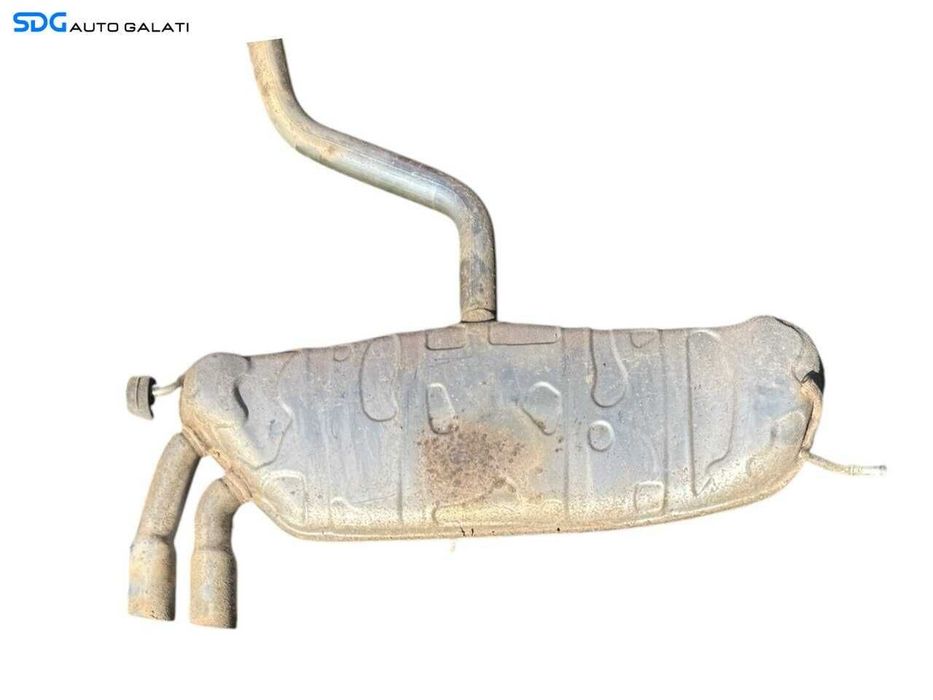 Toba Teava Racord Flexibil Esapament Evacuare Intermediara Finala Traseu Complet Volkswagen Golf 5 Plus 1.4 TSI 2004 - 2008 Cod 1K0253411BK 1K0119AT 1K0120 1K6253611N 1K0254307K [LC2187]