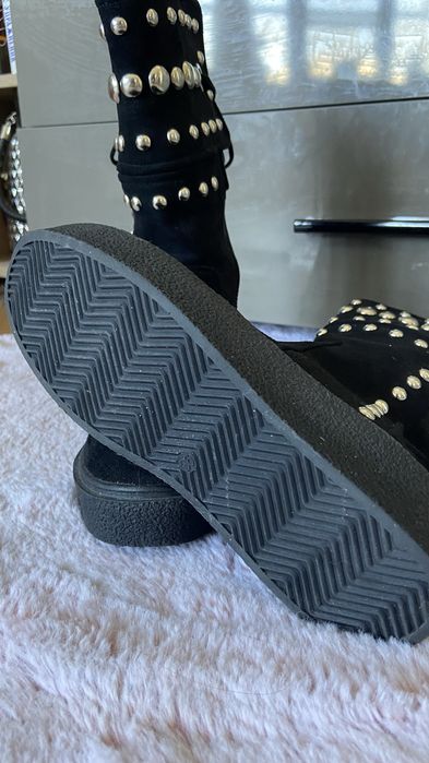 Ботуши , боти  от велур