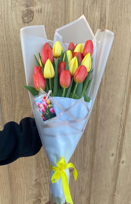 Тюльпаны к 8 марта с теплицы в Караганде!