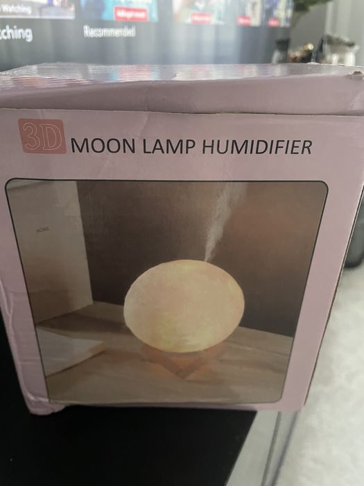 Umidificator tip lampa cu aburi