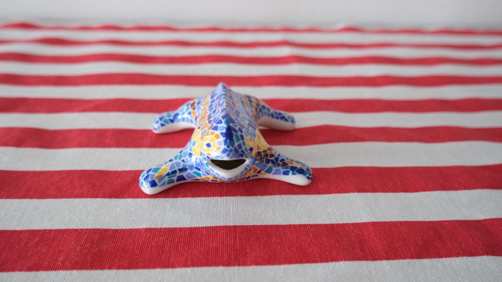Ceramic Gaudi Lizard