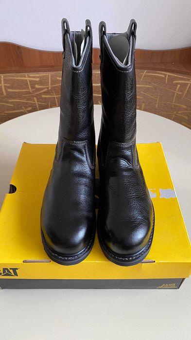 Cizme Caterpillar, piele, steel toe, marimea 44, noi, premium