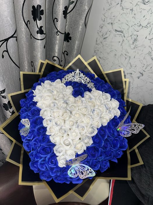 Buchet 119 trandafiri săpun