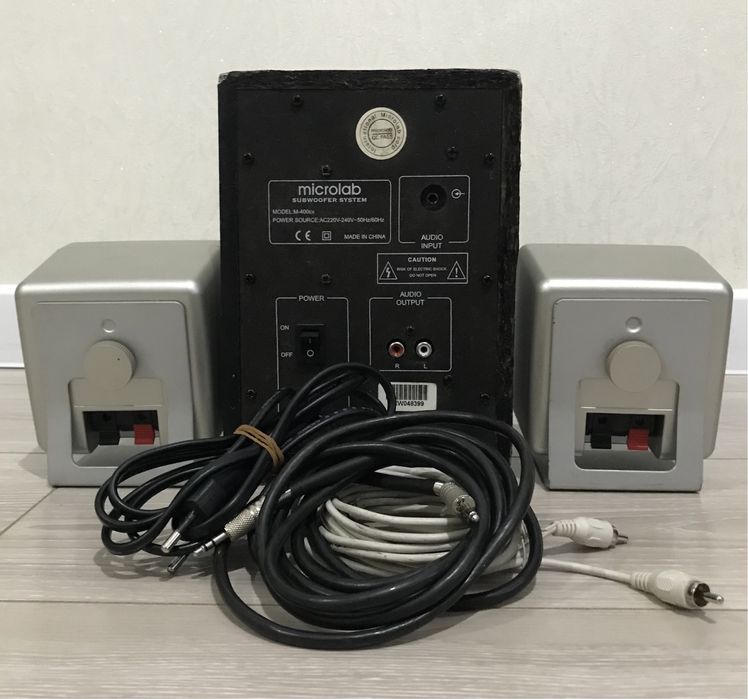 microlab сабвуфер и колонкм