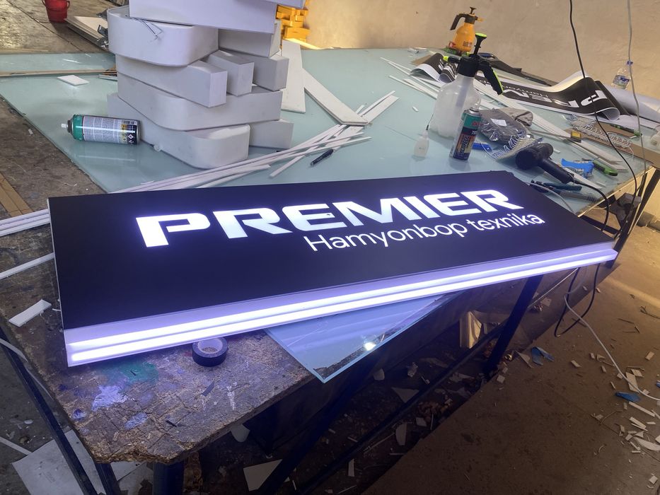 Tashqi Reklama Xizmati | Наружная Реклама Объёмные буквы Баннер