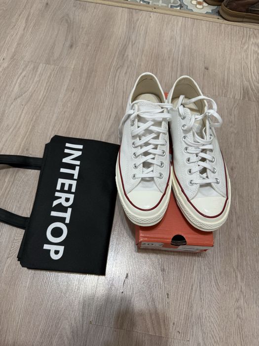 Белые конверсы интертоп