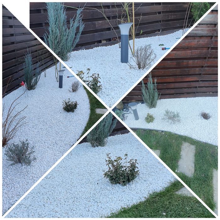 Spărtură de Marmură Albă ,Praf de Marmură, Piatra Naturală Decorativă