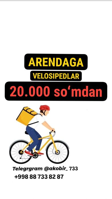Arenda velosiped