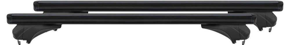 Аеродинамични Напречни греди багажник MENABO Sonic Black XL Черни
