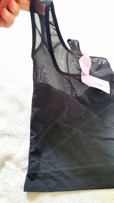 Maieu modelator damă S/M, slim fit, efect talie subțire, shapewear tip Ardyss, nou cu etichetă