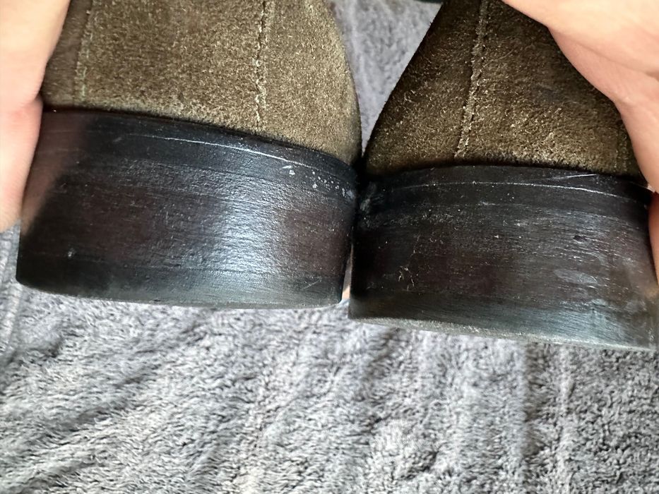 Ghete piele intoarsa Kare Nr 44