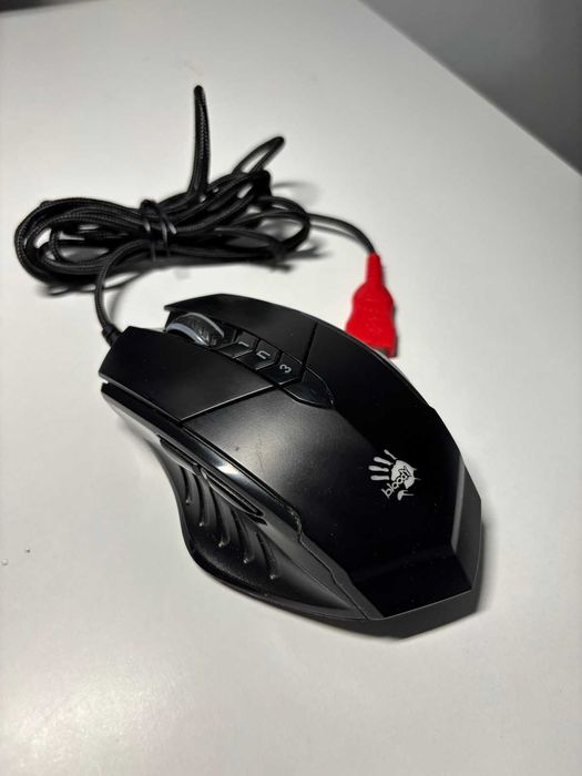 Мишка A4Tech Gaming Bloody V7, USB, Black