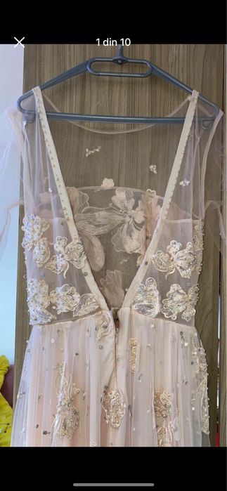 Rochie de ocazie tip bijuterie