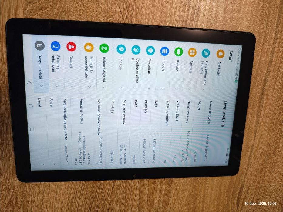 Tableta Huawei MatePad T AGR-L09