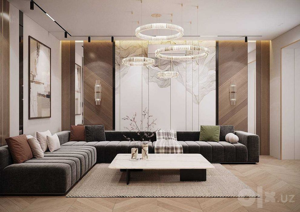 3-комнатная 75 кв.м | Ц-1 | Новый ремонт | 215 000 $