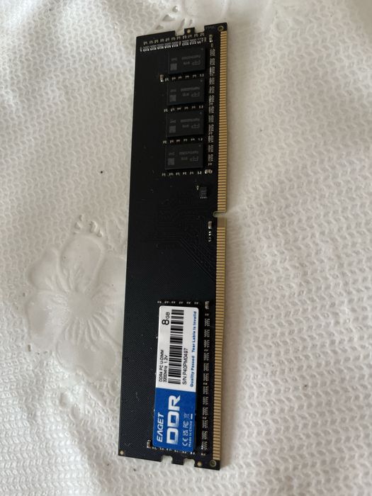 Оперативная память ddr4 8gb, процессор intel celeron g3950