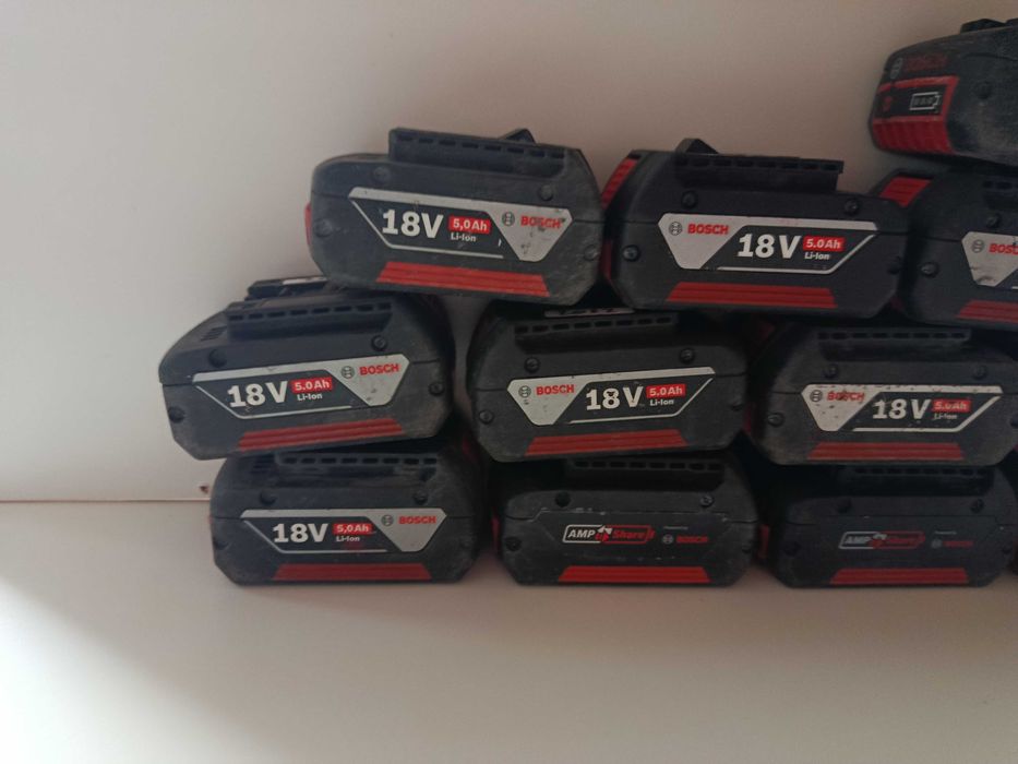 BOSCH 5.0Ah 18V acumulator baterie sursa autofiletanta bormasina