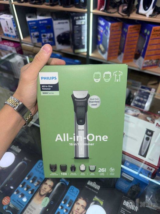 Philips All-in-One Trimmer 9000 Series 16-in-1 Универсальный триммер