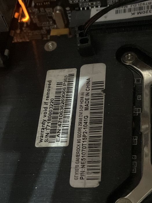 1070 GAMEROCK PALIT Срочно!! в идеале!