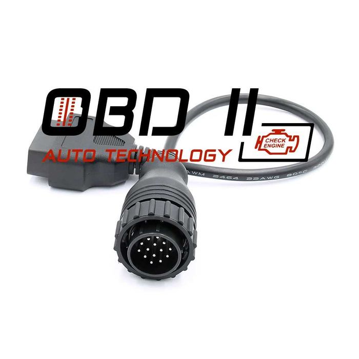 Кабел / Преходник / Адаптер за Mercedes 14 Pin Мерцедес Delphi Autocom