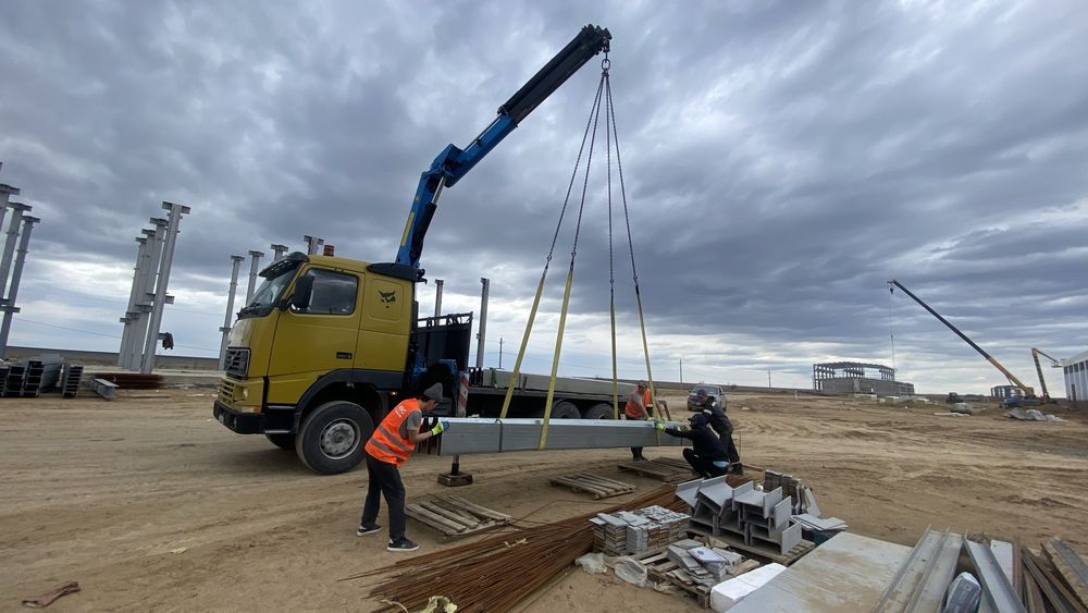 Манипулятор кран контейнер