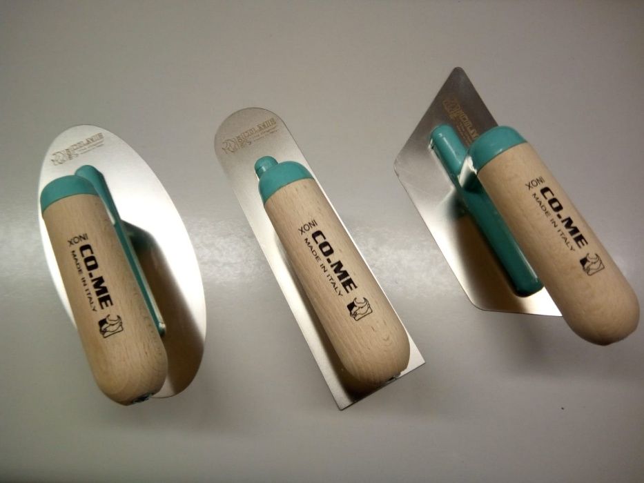 Кельмы (малки) для венецианской штукатурки и отточенто Oikos CO.ME