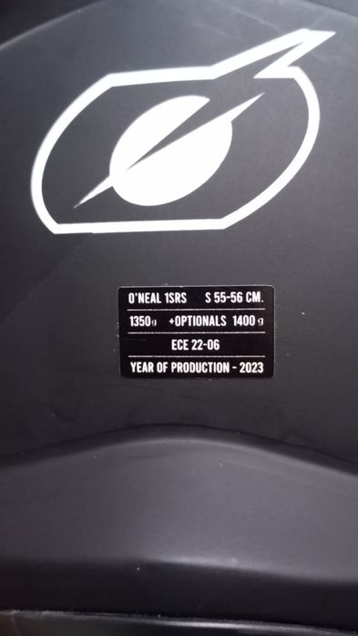 Мотокрос каска O'NEAL 1SRS размер S 55см-56см