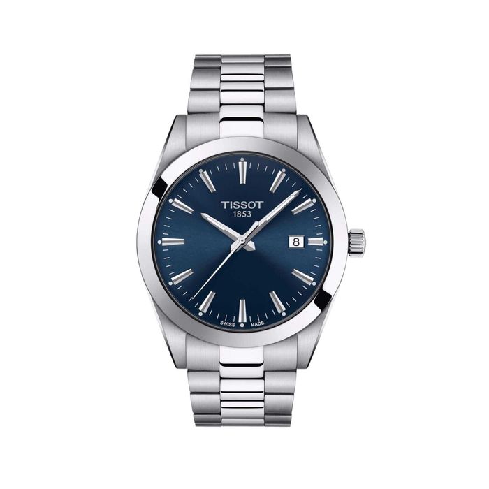 Мъжки часовник Tissot Gentleman - Наличен в Черен и Син цвят