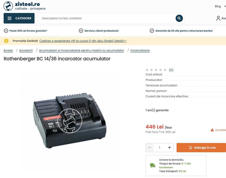 Masina de gaurit, filetanta Rothenberger dd60/Metabo