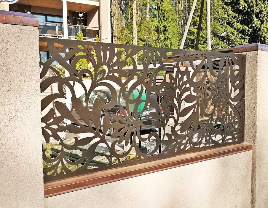 Заборы и ограждения любой сложности, в дизайнерском стиле