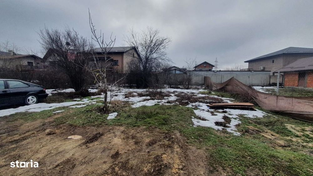 Teren 1000mp I De Vanzare I Cernica I Pantelimon