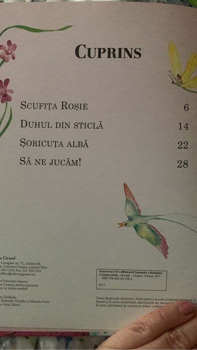 Carte “Crestem citind la 6 ani”